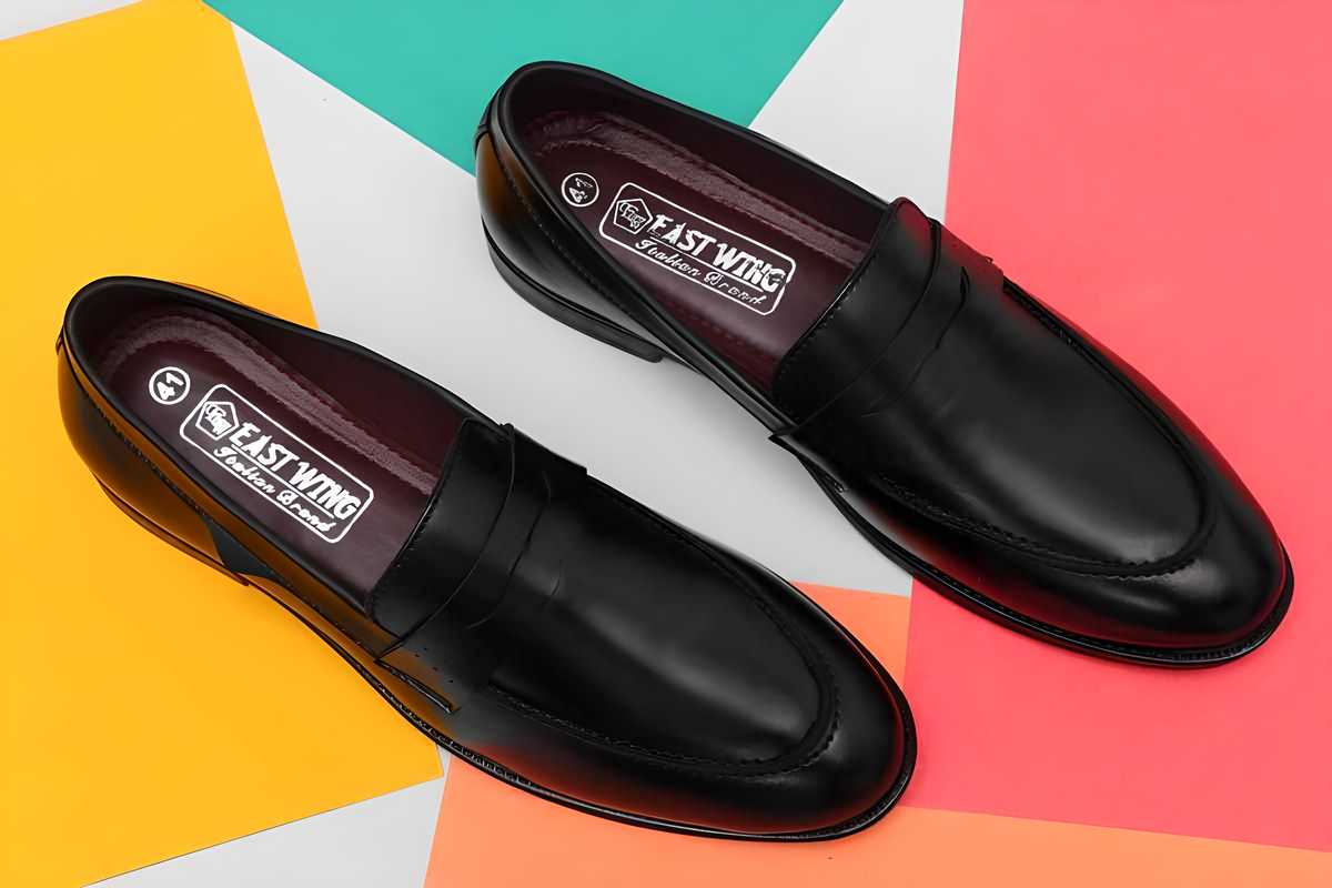 East Penny Formal Loafers Shoes for Men – Black